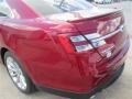 Ford Taurus Limited Ruby Red Metallic photo #13