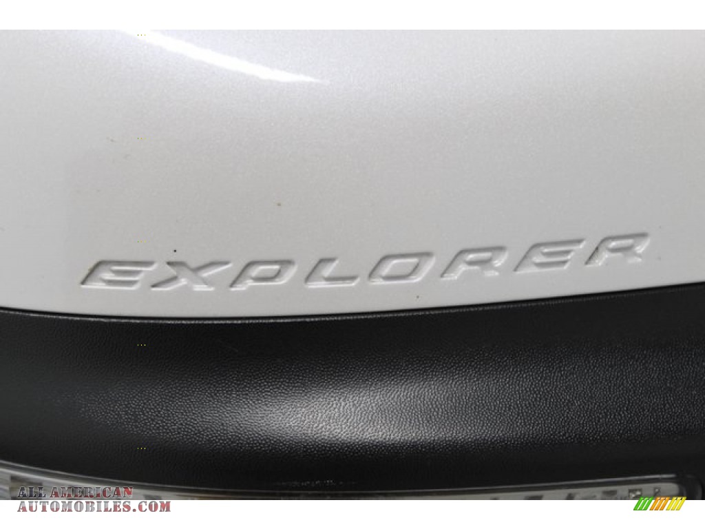 2012 Explorer Limited 4WD - White Platinum Tri-Coat / Medium Light Stone photo #8