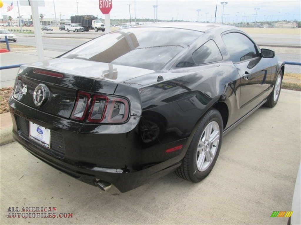 2014 Mustang V6 Coupe - Black / Charcoal Black photo #7