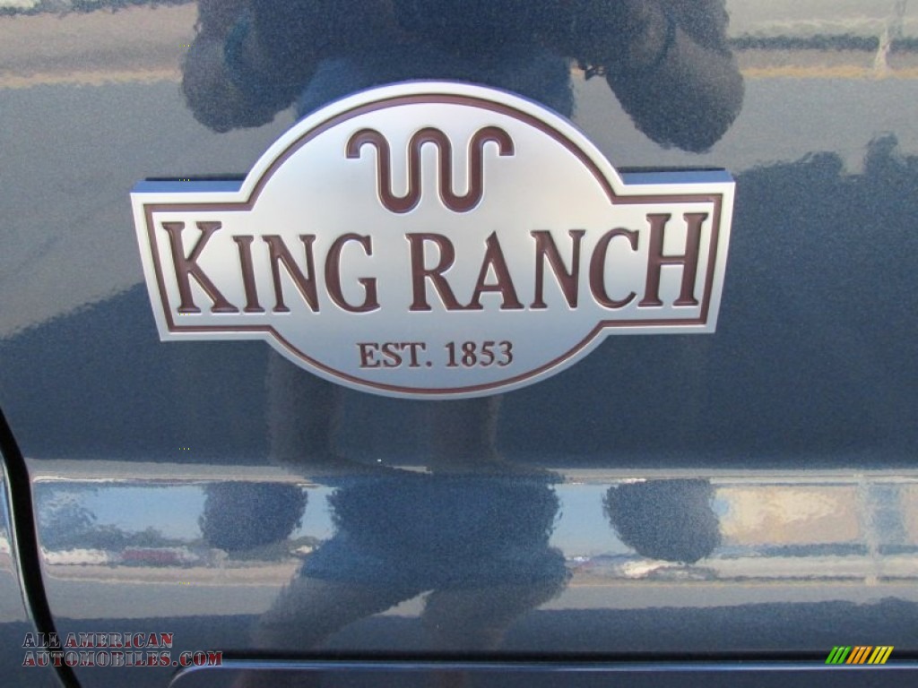 2015 F350 Super Duty King Ranch Crew Cab 4x4 - Blue Jeans / King Ranch Mesa Antique Affect/Adobe photo #15