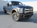 Ford F350 Super Duty King Ranch Crew Cab 4x4 Blue Jeans photo #1