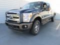 Ford F350 Super Duty King Ranch Crew Cab 4x4 Blue Jeans photo #7