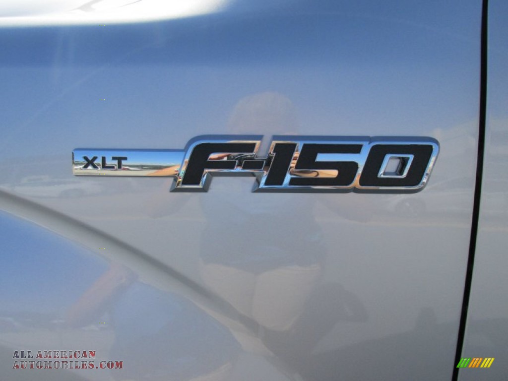2014 F150 XLT SuperCrew 4x4 - Ingot Silver / Steel Grey photo #14