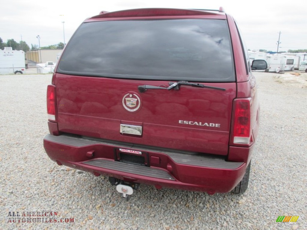 2004 Escalade AWD - Red E / Shale photo #31