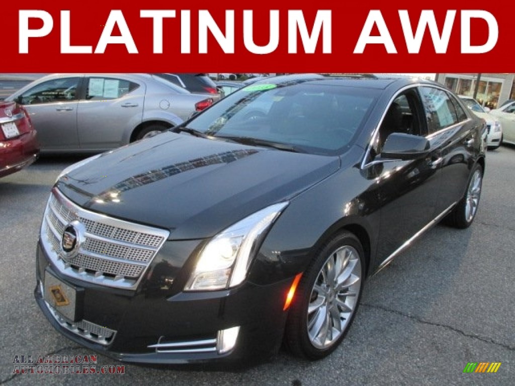 Graphite Metallic / Jet Black/Light Wheat Opus Full Leather Cadillac XTS Platinum AWD