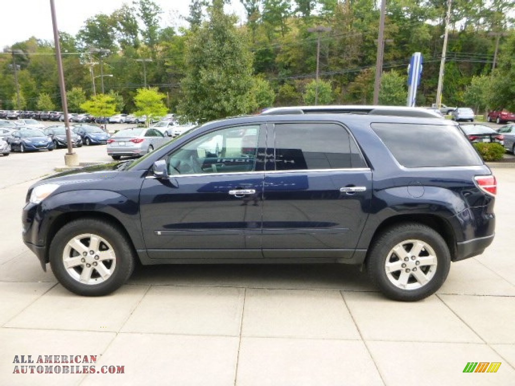 2008 Outlook XR AWD - Midnight Blue / Gray photo #2