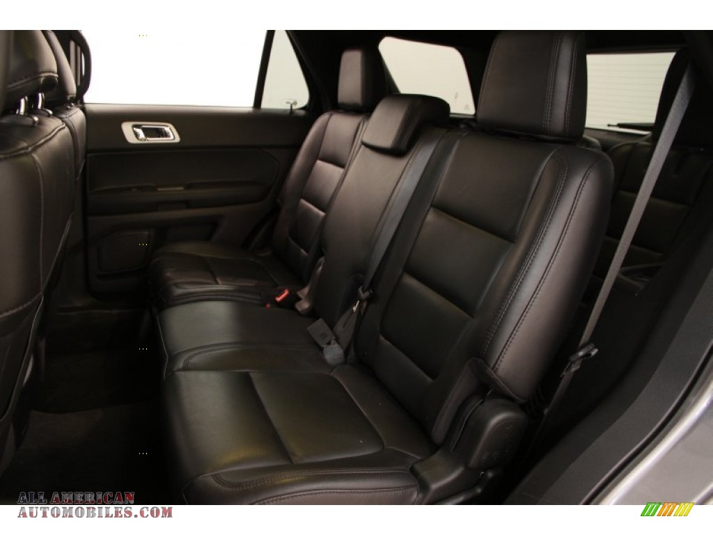 2013 Explorer XLT 4WD - Sterling Gray Metallic / Charcoal Black photo #25