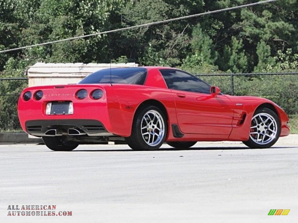 2002 Corvette Z06 - Torch Red / Torch Red photo #3