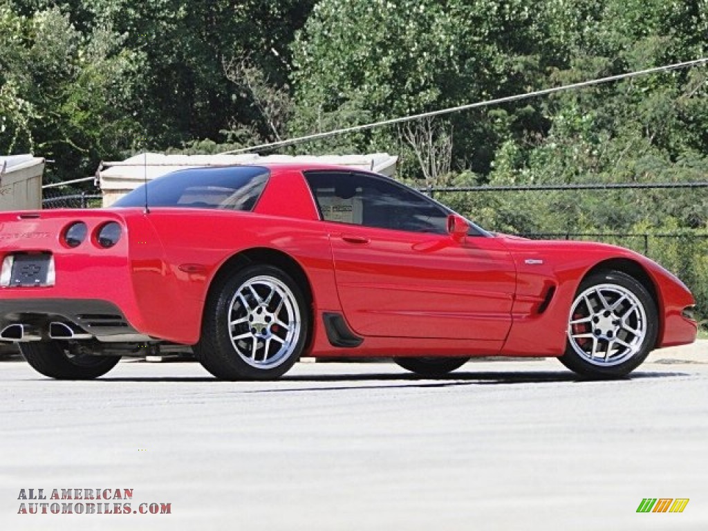 2002 Corvette Z06 - Torch Red / Torch Red photo #4