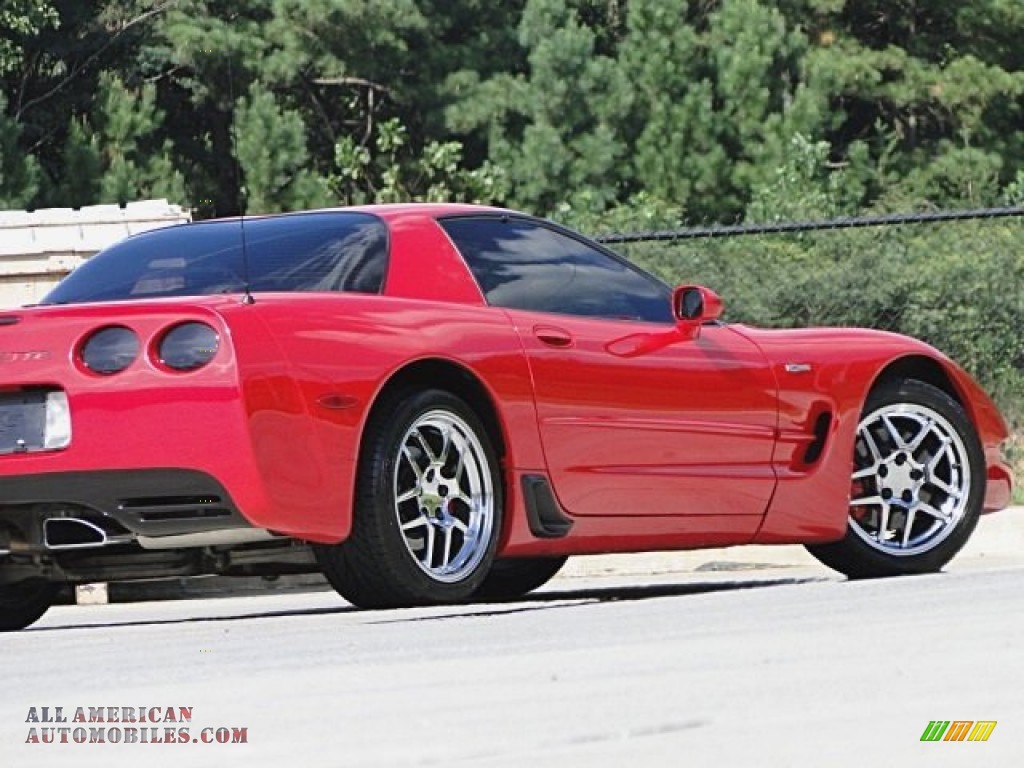 2002 Corvette Z06 - Torch Red / Torch Red photo #7
