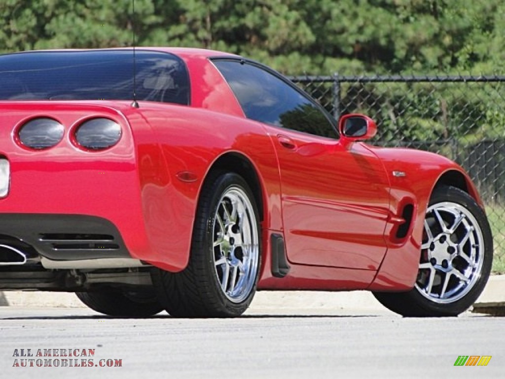 2002 Corvette Z06 - Torch Red / Torch Red photo #9
