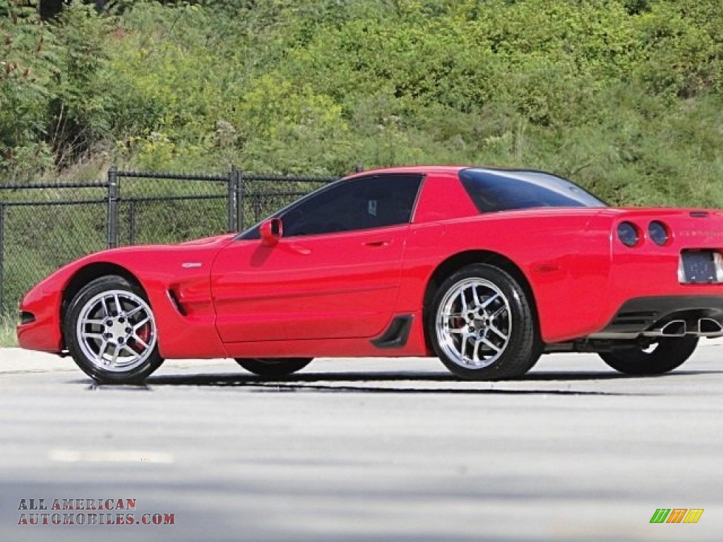 2002 Corvette Z06 - Torch Red / Torch Red photo #11