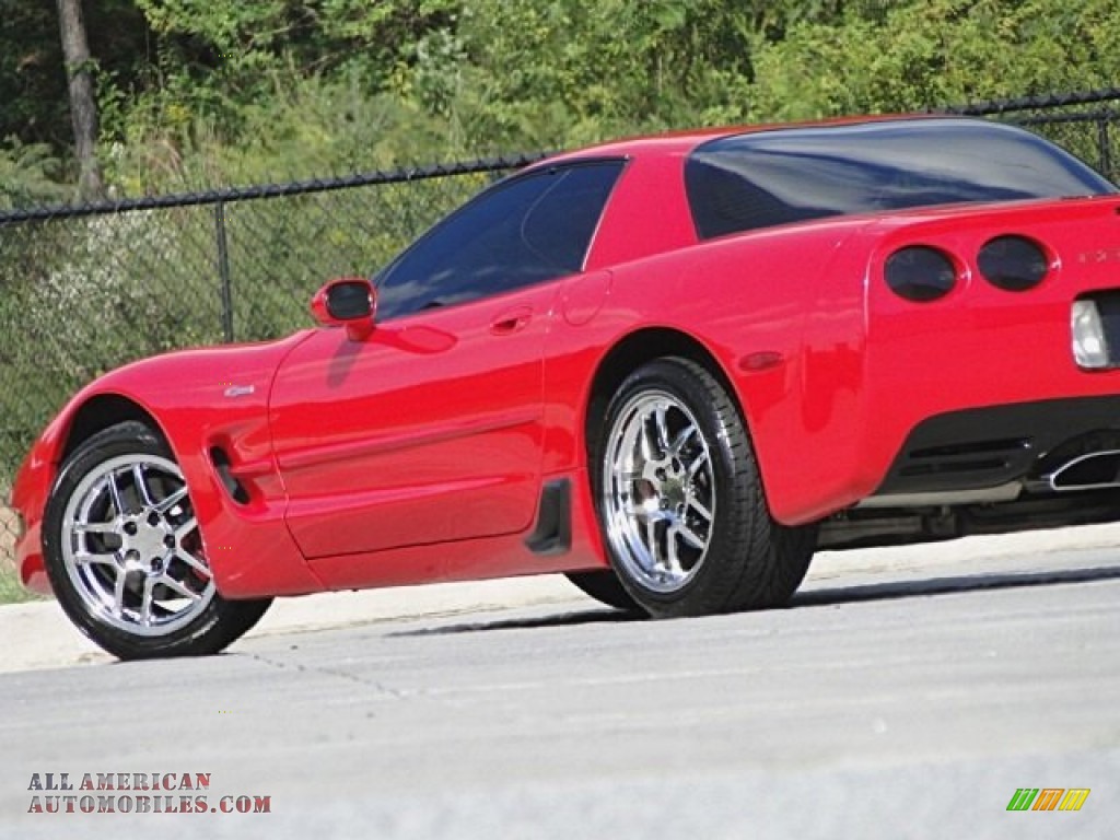 2002 Corvette Z06 - Torch Red / Torch Red photo #14