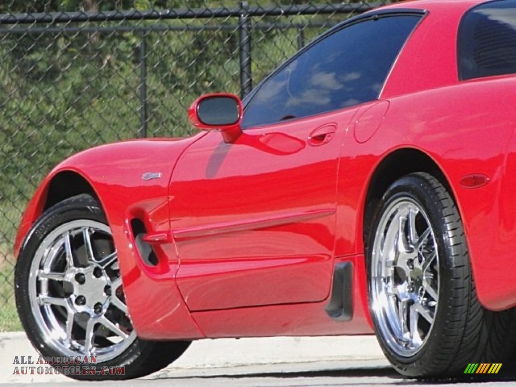 2002 Corvette Z06 - Torch Red / Torch Red photo #15
