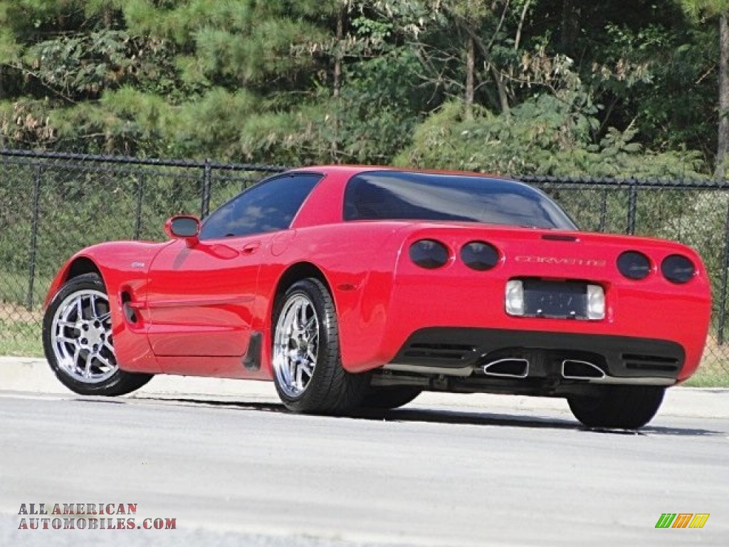 2002 Corvette Z06 - Torch Red / Torch Red photo #16