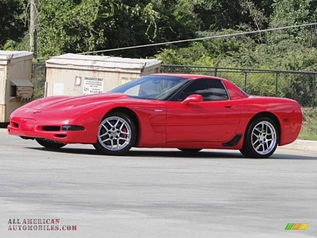 2002 Corvette Z06 - Torch Red / Torch Red photo #18