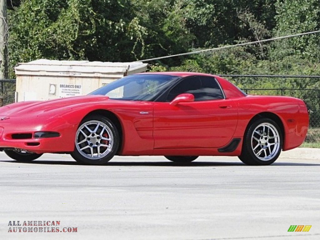 2002 Corvette Z06 - Torch Red / Torch Red photo #20