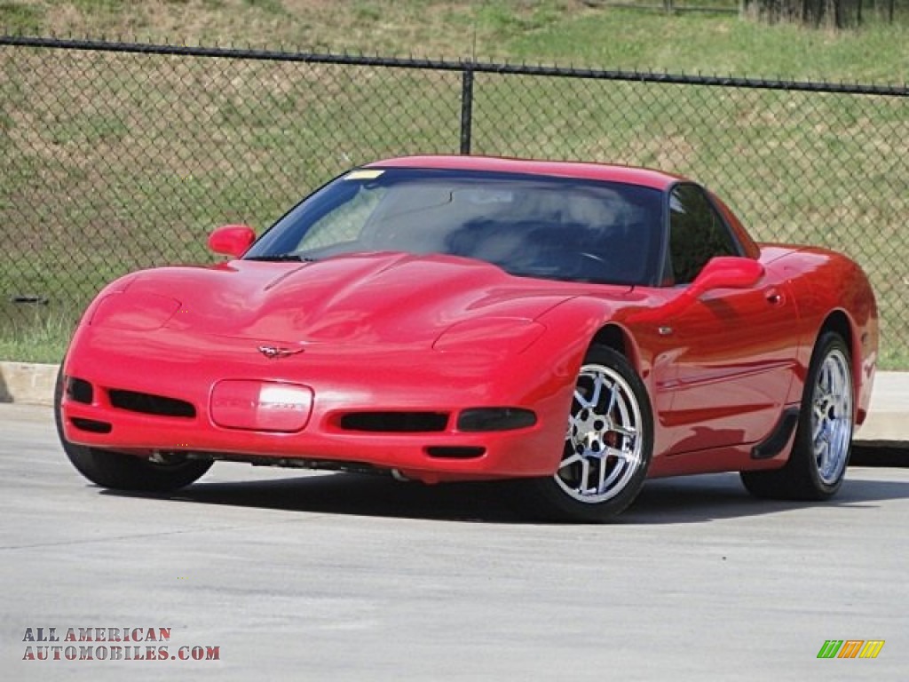 2002 Corvette Z06 - Torch Red / Torch Red photo #21