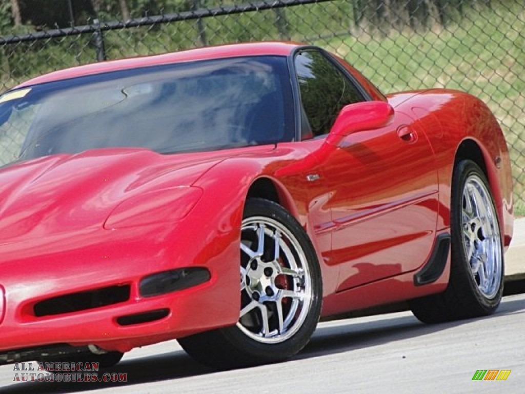 2002 Corvette Z06 - Torch Red / Torch Red photo #22