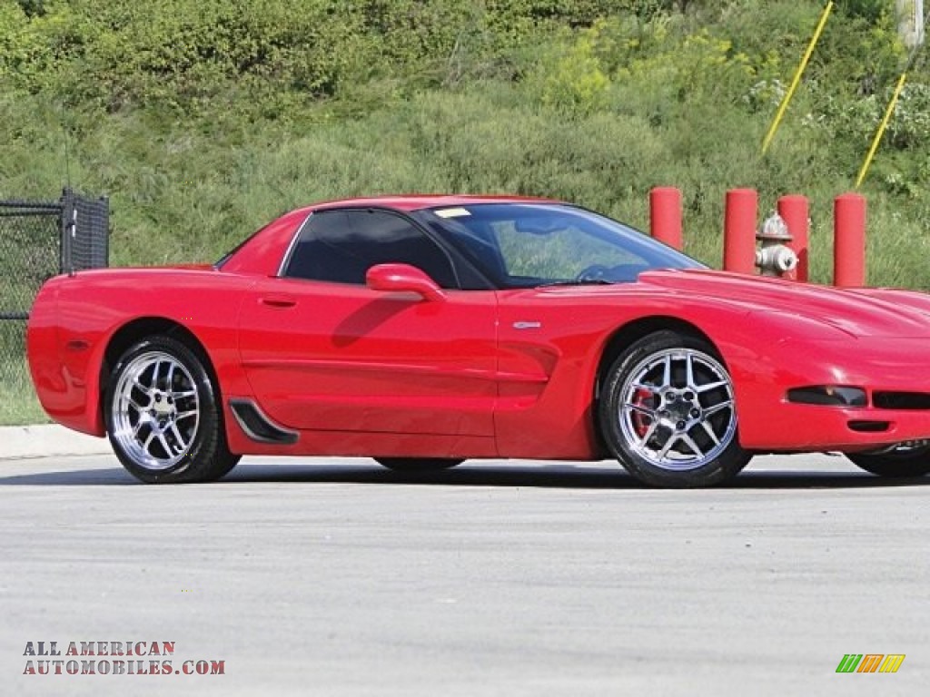 2002 Corvette Z06 - Torch Red / Torch Red photo #23