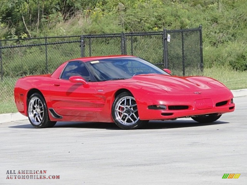 2002 Corvette Z06 - Torch Red / Torch Red photo #24