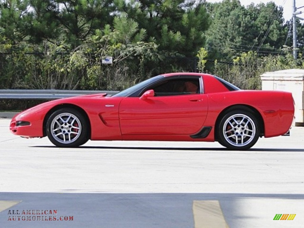 2002 Corvette Z06 - Torch Red / Torch Red photo #27