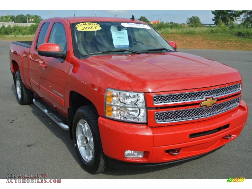 2013 Chevrolet Silverado 1500 LT Extended Cab In Victory Red 396778