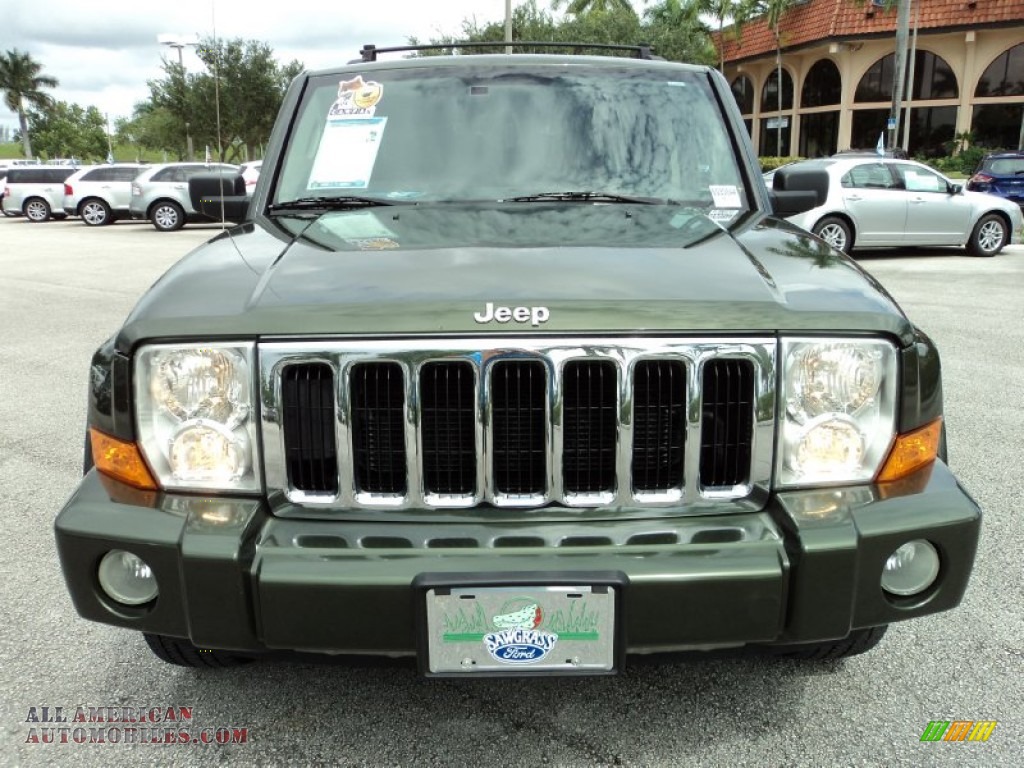 2007 Commander Limited - Jeep Green Metallic / Dark Khaki/Light Graystone photo #16