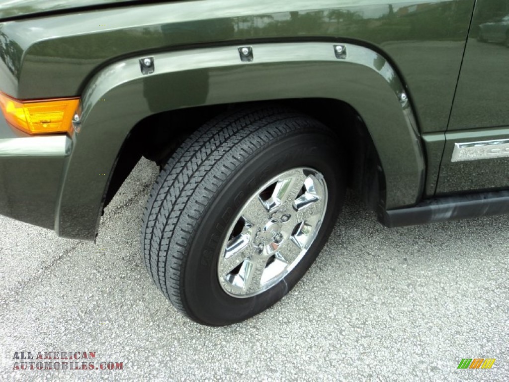 2007 Commander Limited - Jeep Green Metallic / Dark Khaki/Light Graystone photo #34