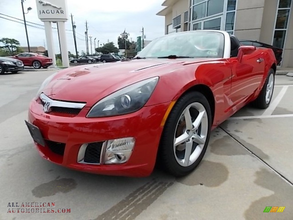 2008 Sky Red Line Roadster - Chili Pepper Red / Black photo #10