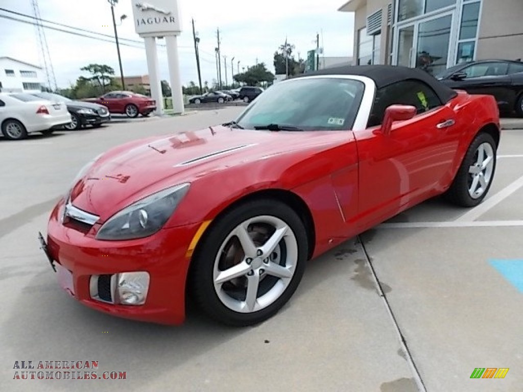 2008 Sky Red Line Roadster - Chili Pepper Red / Black photo #15