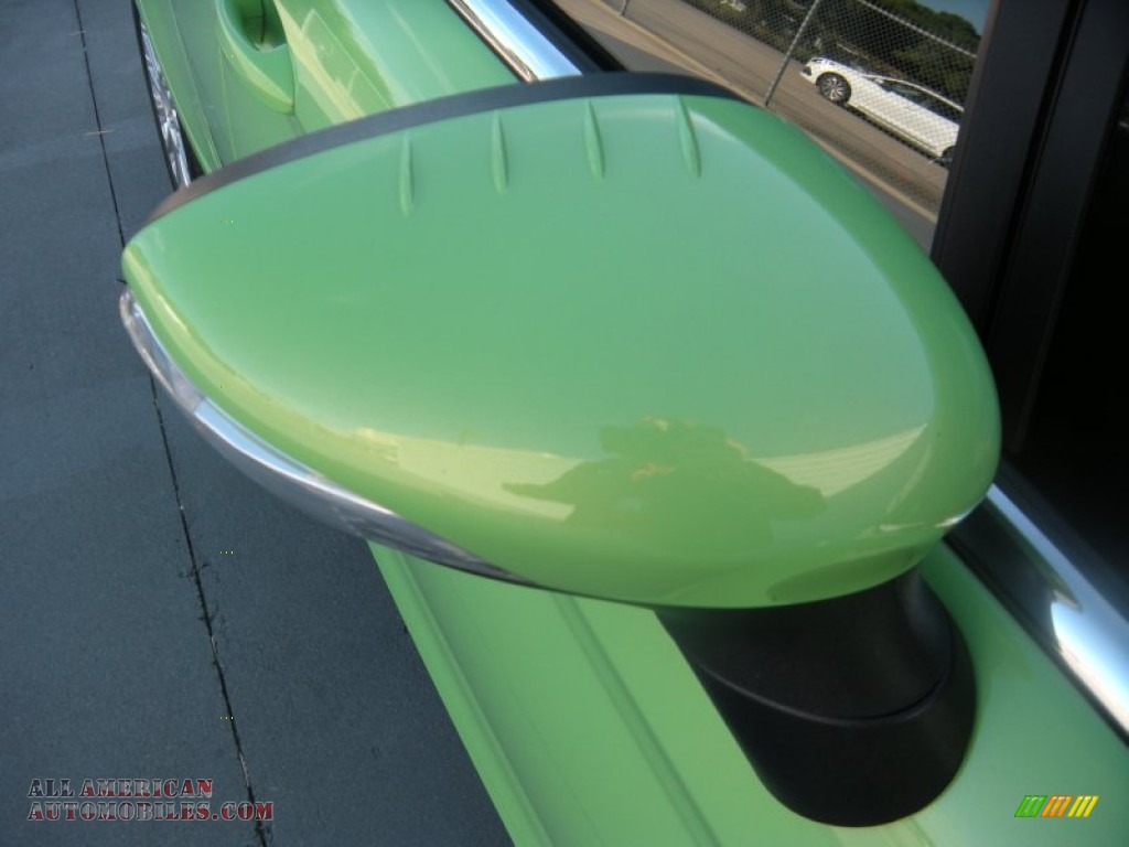 2014 Fiesta Titanium Sedan - Green Envy / Charcoal Black photo #22