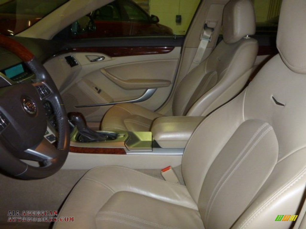 2011 CTS 4 3.0 AWD Sedan - Evolution Green Metallic / Cashmere/Cocoa photo #2