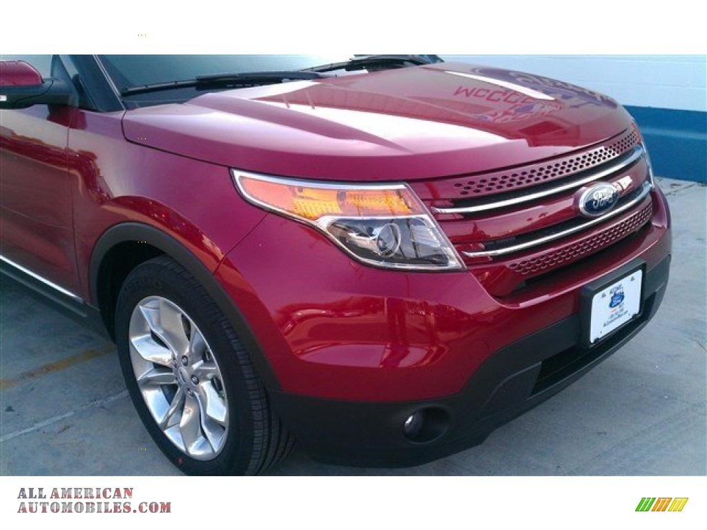 2015 Explorer Limited - Ruby Red / Charcoal Black photo #6