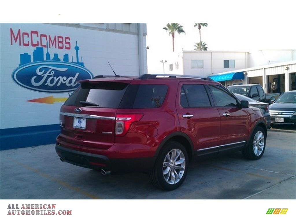2015 Explorer Limited - Ruby Red / Charcoal Black photo #9