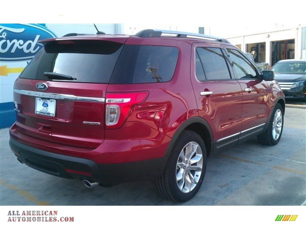 2015 Explorer Limited - Ruby Red / Charcoal Black photo #10