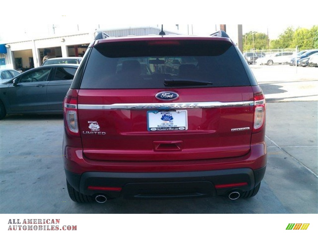 2015 Explorer Limited - Ruby Red / Charcoal Black photo #11
