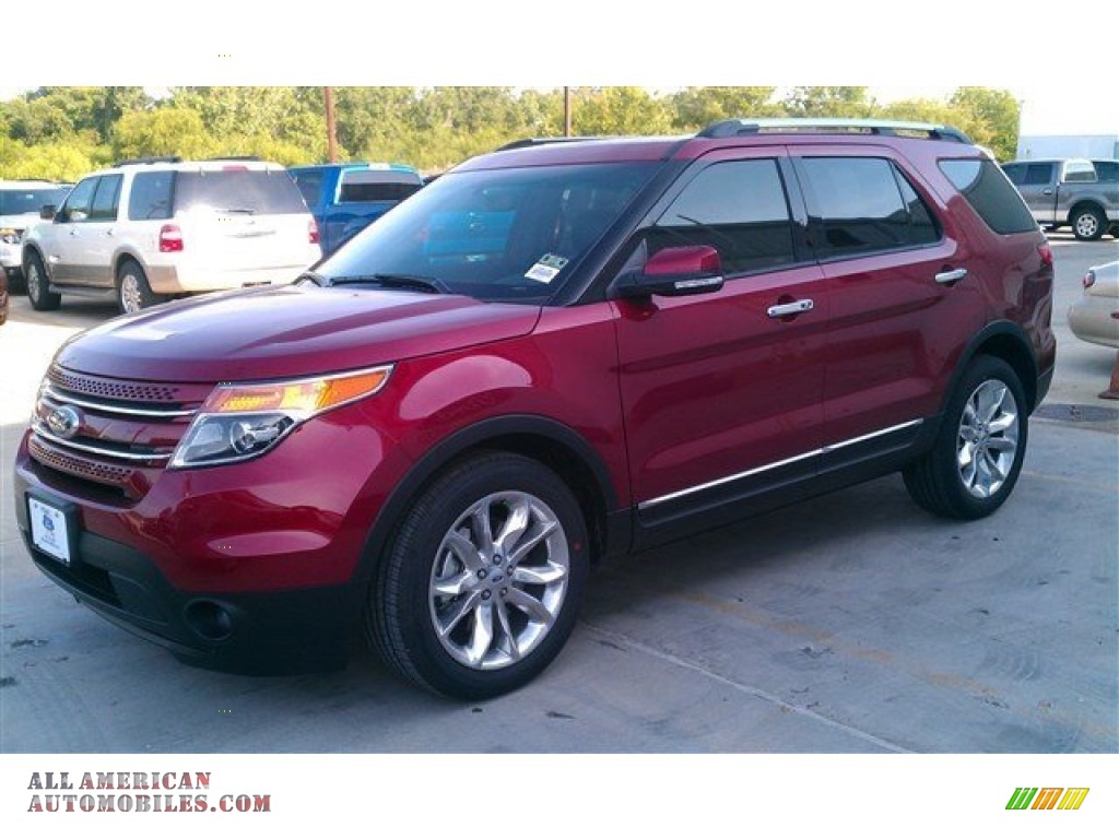 2015 Explorer Limited - Ruby Red / Charcoal Black photo #40