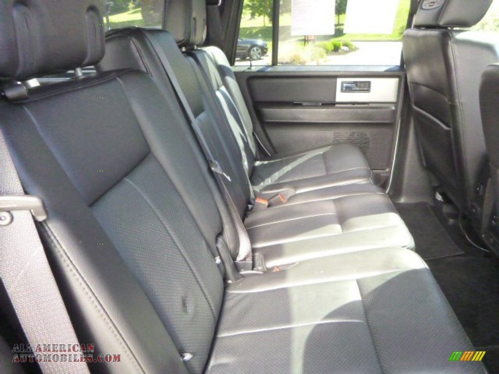 2012 Expedition Limited 4x4 - White Platinum Tri-Coat / Charcoal Black photo #12