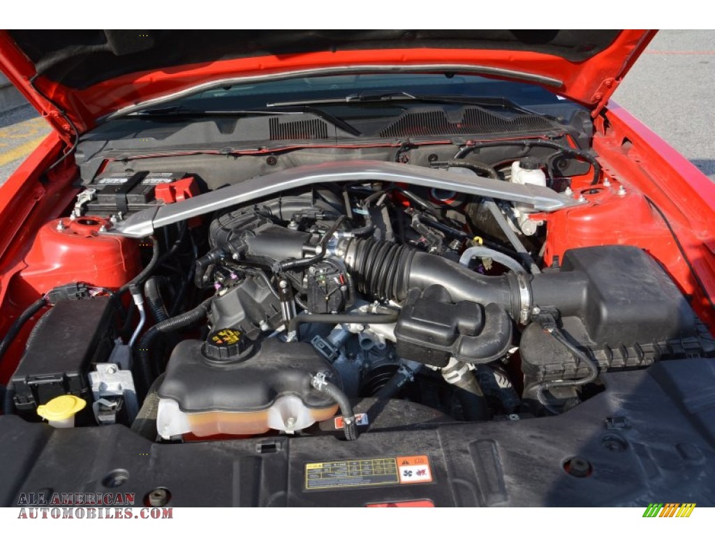 2014 Mustang V6 Premium Convertible - Race Red / Charcoal Black photo #19