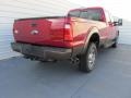 Ford F350 Super Duty King Ranch Crew Cab 4x4 Ruby Red photo #4