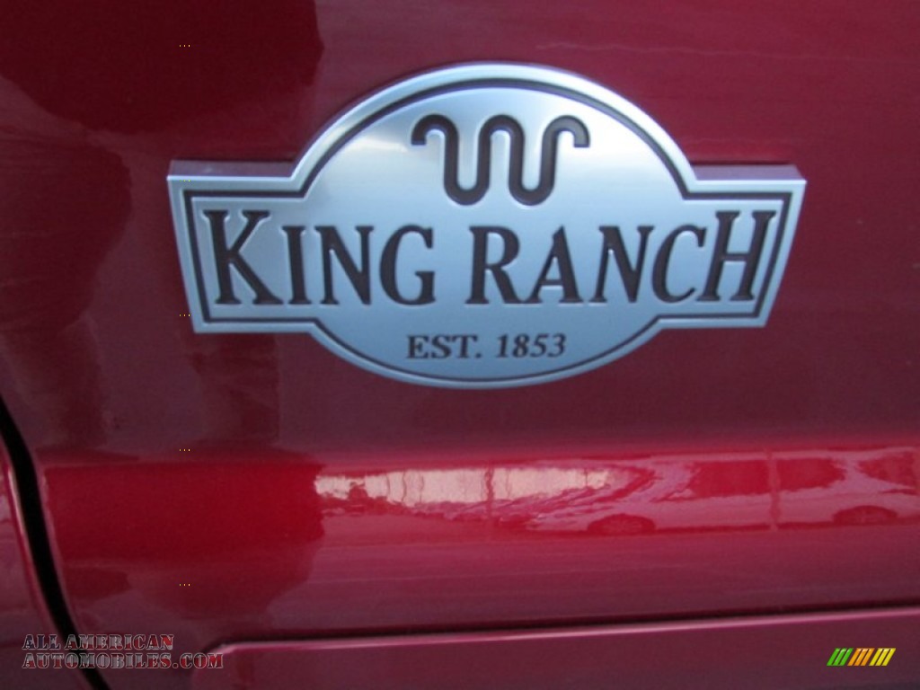 2015 F350 Super Duty King Ranch Crew Cab 4x4 - Ruby Red / King Ranch Mesa Antique Affect/Adobe photo #15