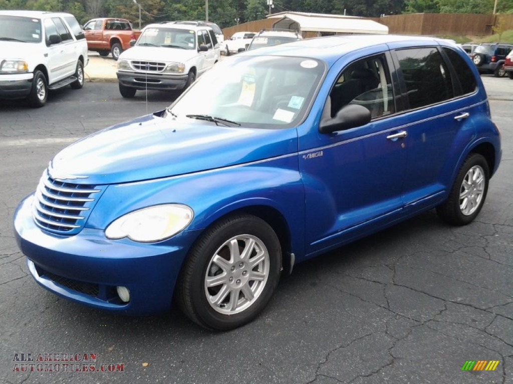 2006 PT Cruiser Limited - Electric Blue Pearl / Pastel Slate Gray photo #2