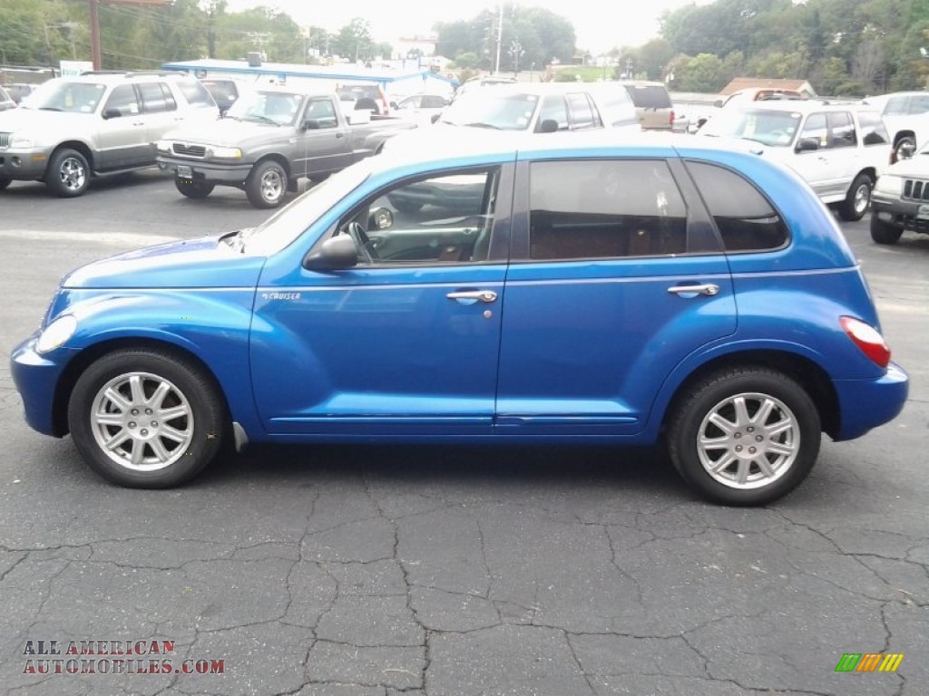 2006 PT Cruiser Limited - Electric Blue Pearl / Pastel Slate Gray photo #3