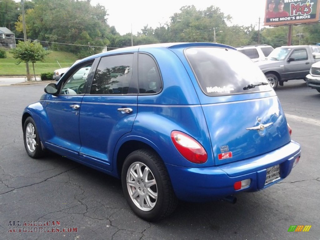 2006 PT Cruiser Limited - Electric Blue Pearl / Pastel Slate Gray photo #4