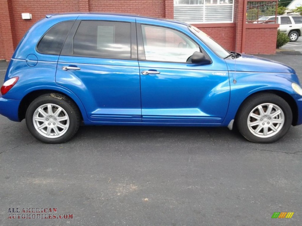2006 PT Cruiser Limited - Electric Blue Pearl / Pastel Slate Gray photo #7