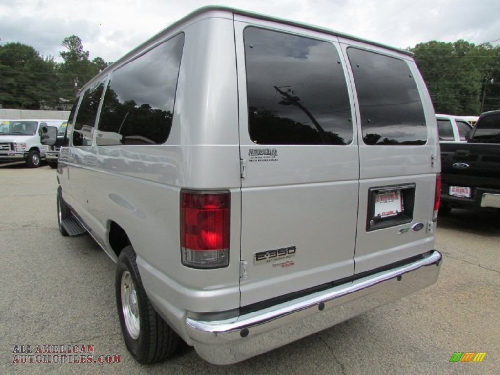 2011 E Series Van E350 XLT Passenger - Ingot Silver Metallic / Medium Flint photo #4