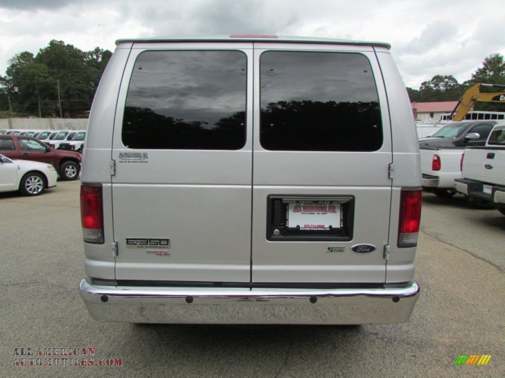 2011 E Series Van E350 XLT Passenger - Ingot Silver Metallic / Medium Flint photo #9