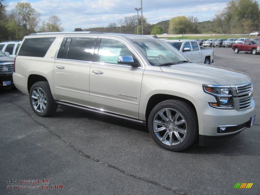 2015 Chevrolet Suburban LTZ 4WD in Champagne Silver Metallic photo #3