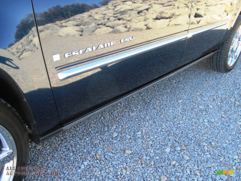 2008 Escalade ESV AWD - Blue Chip / Ebony photo #4